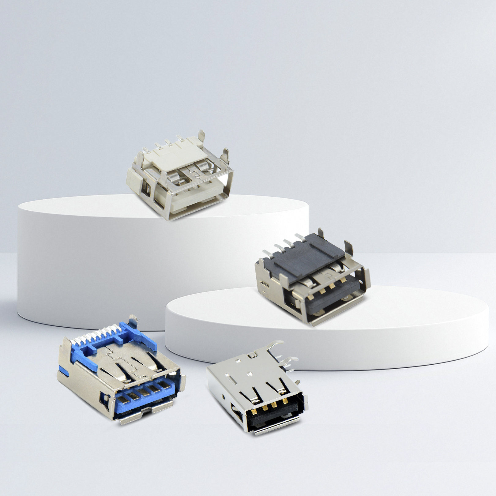 A-B Type USB 贴板式